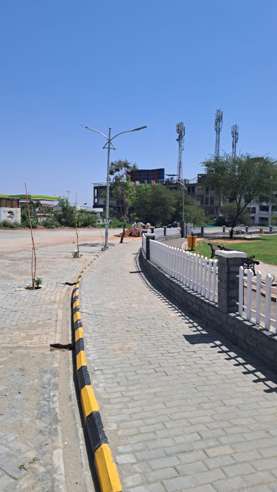 Completed D-12 Playground Panoramic View